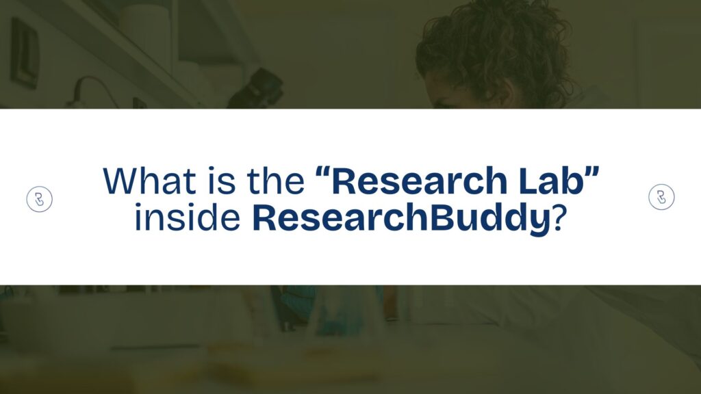 research lab